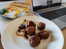 Lihapullia ja herkkusieni