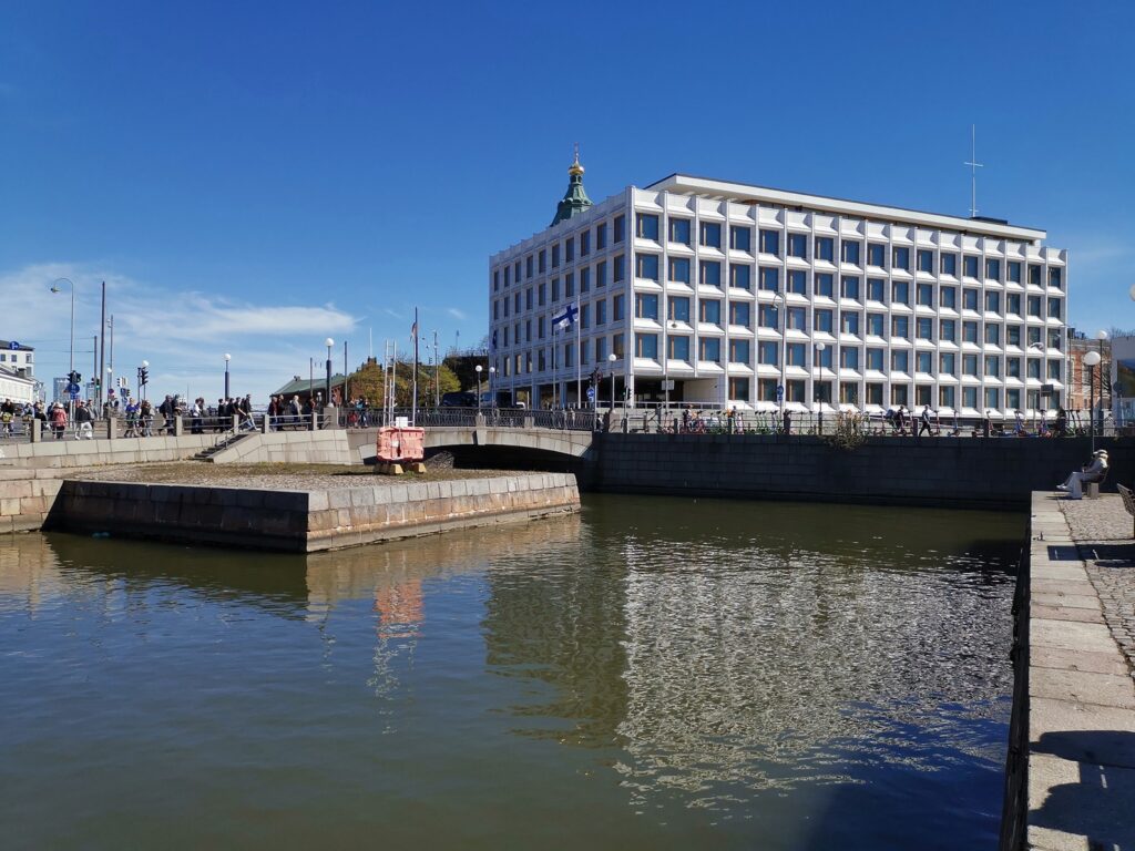 Stora Enson entinen pääkonttori, Alvar Aallon suunnittelema. Helsinki