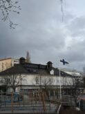 Lippu salossa Puistokoululla, Jyväskylä 27.4.2026