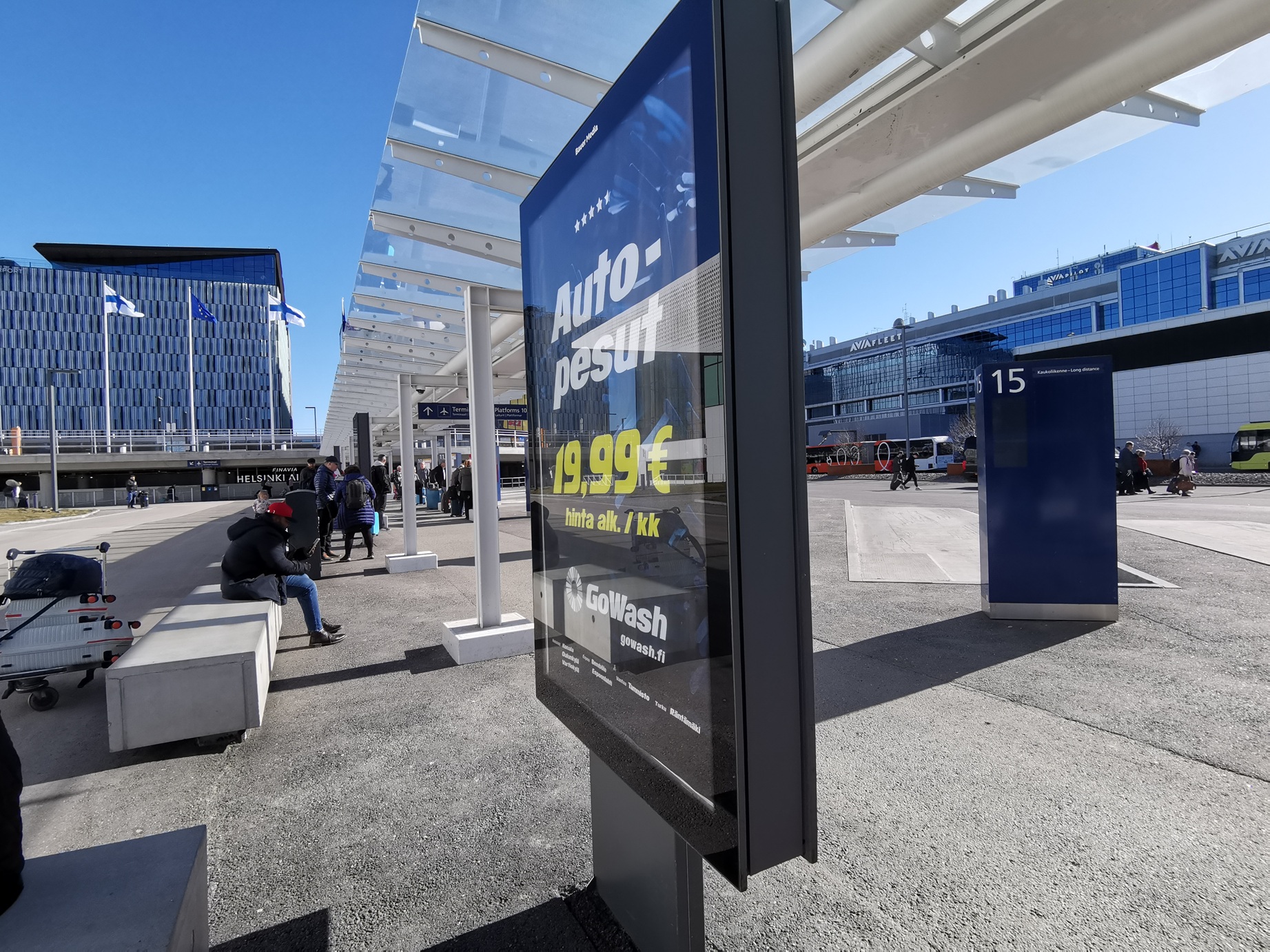 Dársena para coger el bus aJyväskylä