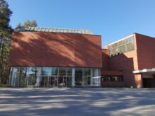 Päärakennus, Alvar Aallon suunnittelema. Seminaarinmäki