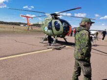 Kevyt helikopteri Hughes MD 500D