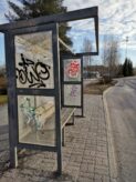 Bussipysäkki Virastotie P