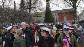 Vappuaatto Kirkkopuistossa
