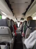 Bussimatka Helsinkiin takapenkillä. Osta lippu useita päiviä etukäteen.