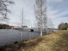 Ylistönsilta Korkeakoskenlahdelta
